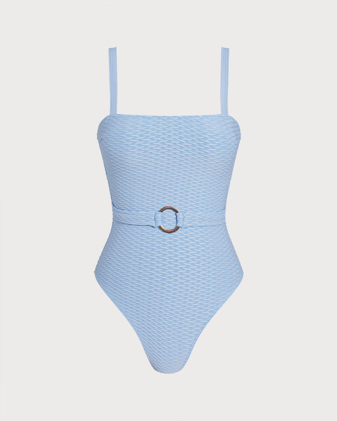 Morgan and Brooke | Bandeau One Piece Swimwear for Women in Blue