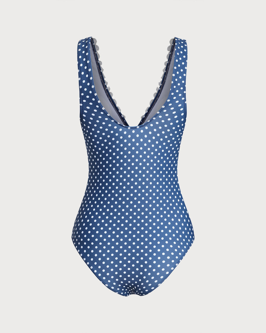 Morgan and Brooke | One Piece Swimwear for Women in Blue Polka Dot