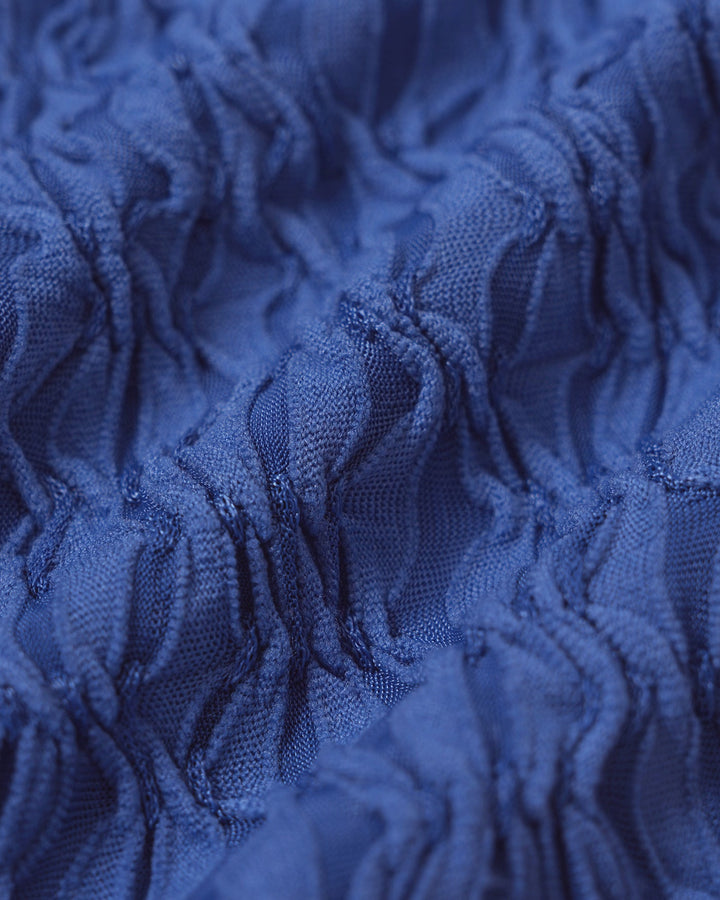 Morgan and Brooke | Textured Bikini Set for Women in Light Blue