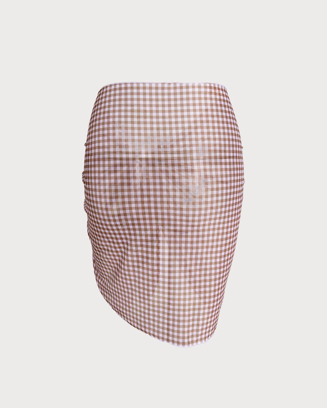 Morgan and Brooke | Coffee Plaid Cover-up