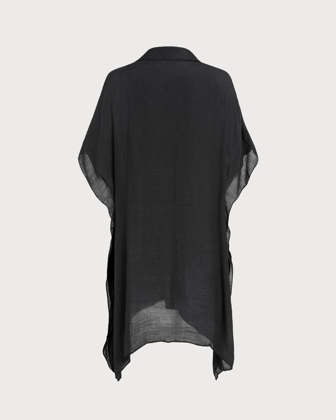 Morgan and Brooke | Black Loose Beach Cover-up