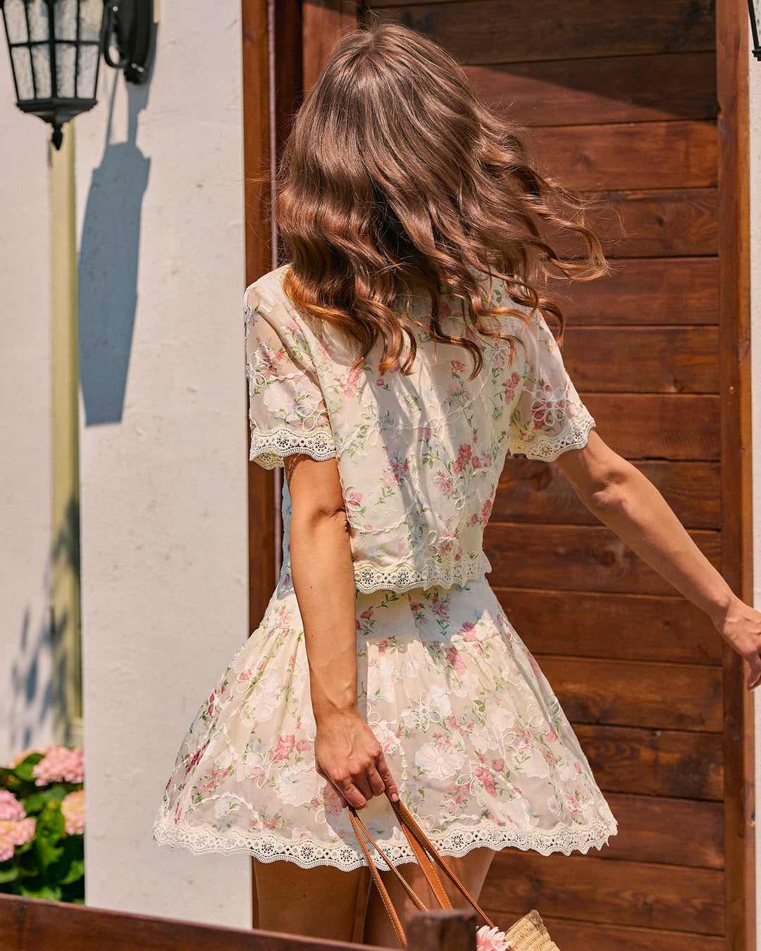Morgan and Brooke | Floral Lace Blouse for Women