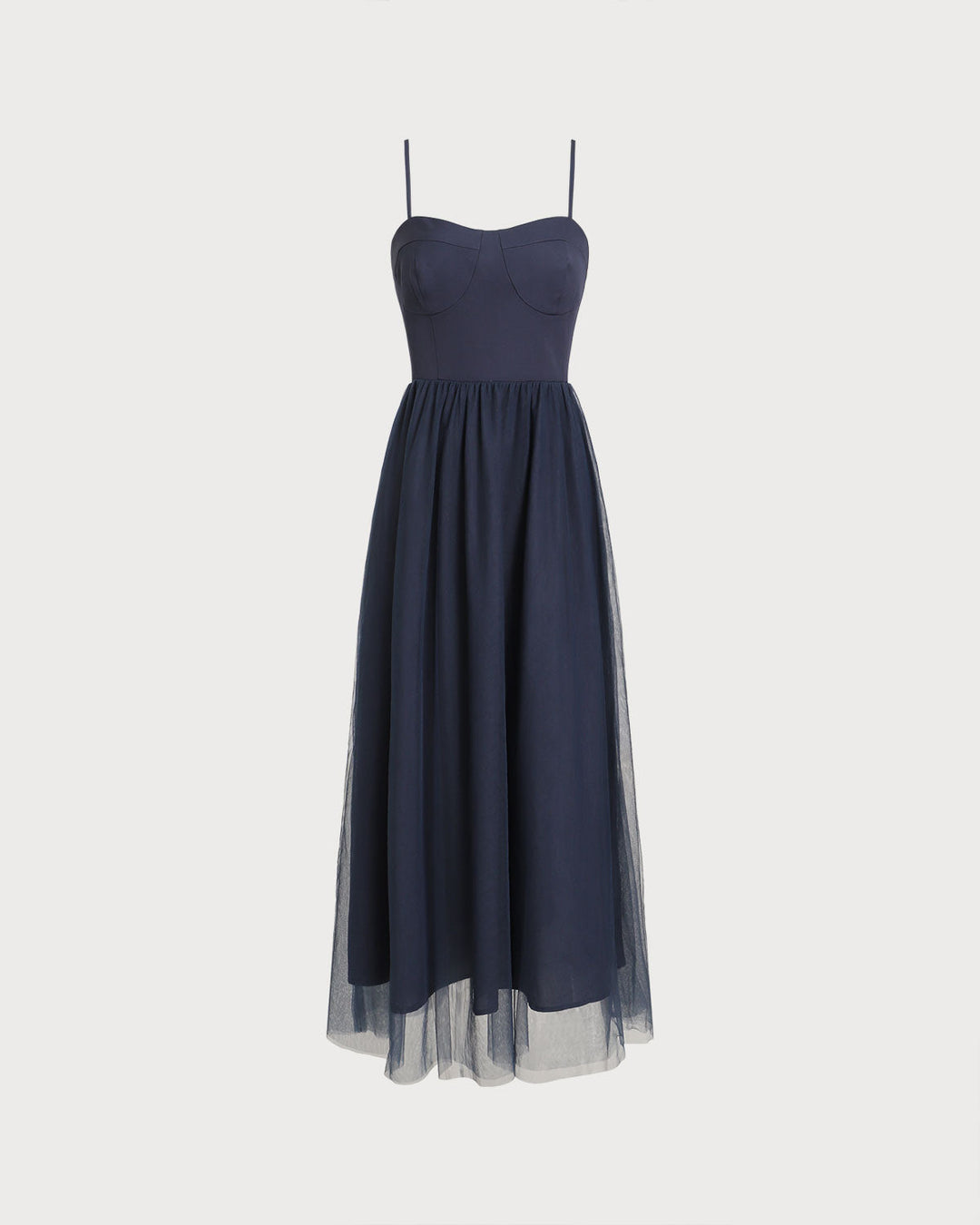 Morgan and Brooke | Flowy Maxi Dress for Women in Blue