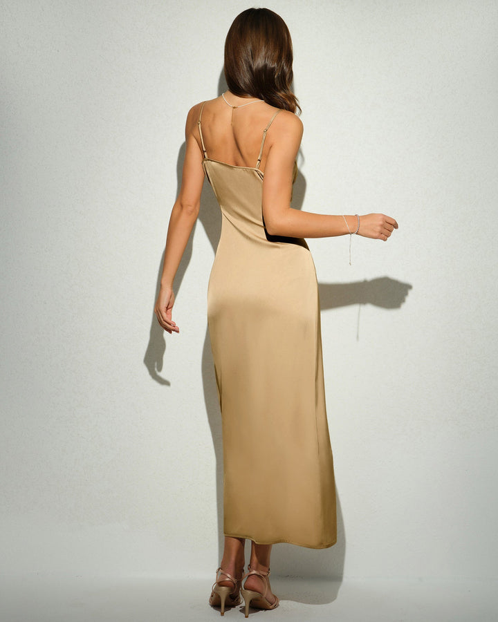 Morgan and Brooke | Sleeveless Yellow Maxi Dress