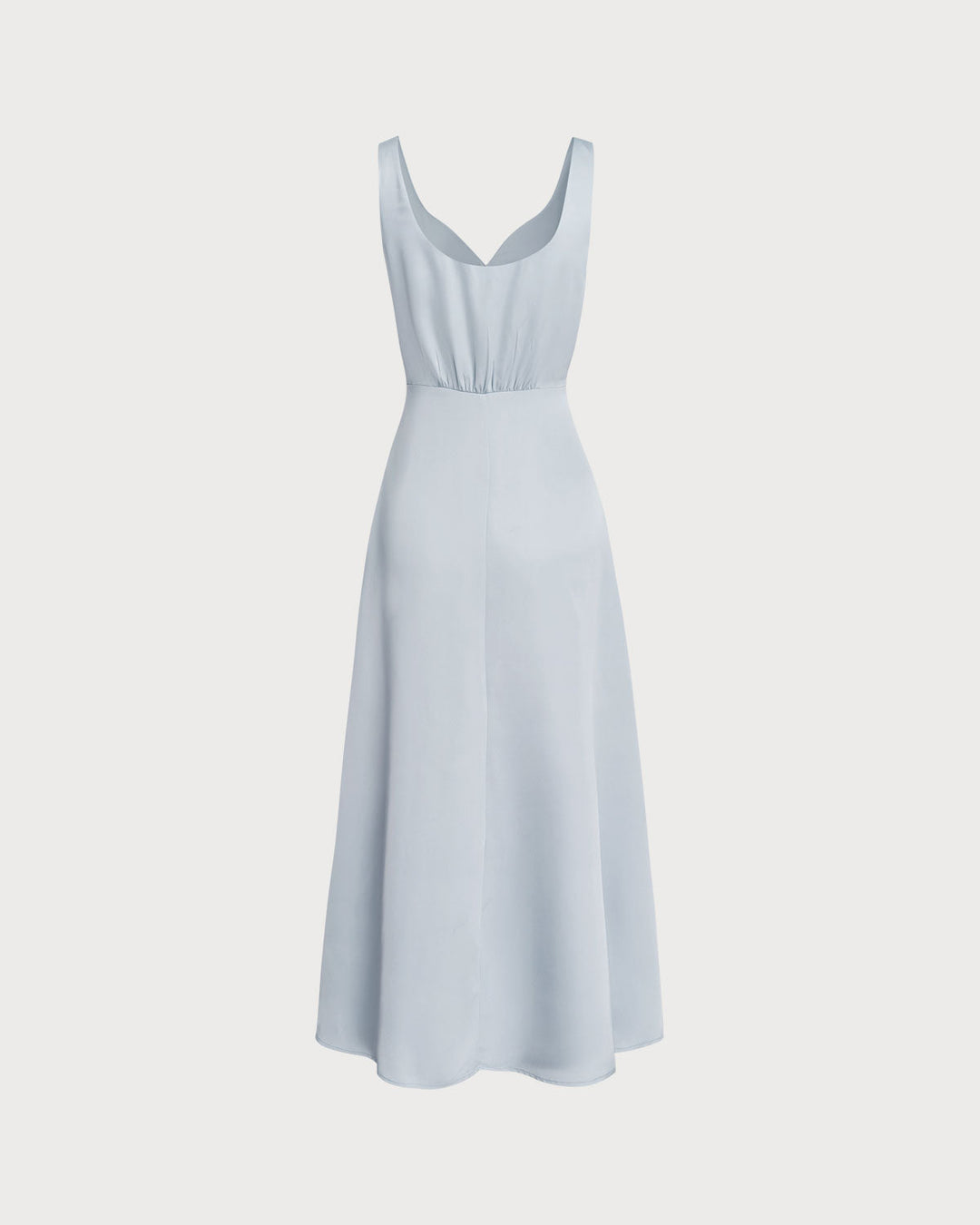 Morgan and Brooke | Grey A-Line Maxi Dress