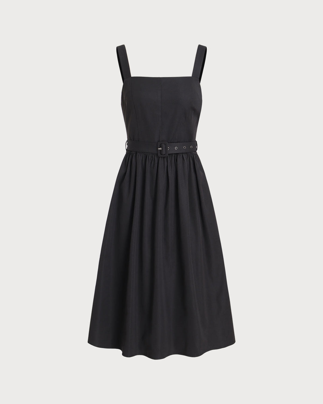 Morgan and Brooke | Black A-Line Midi Dress