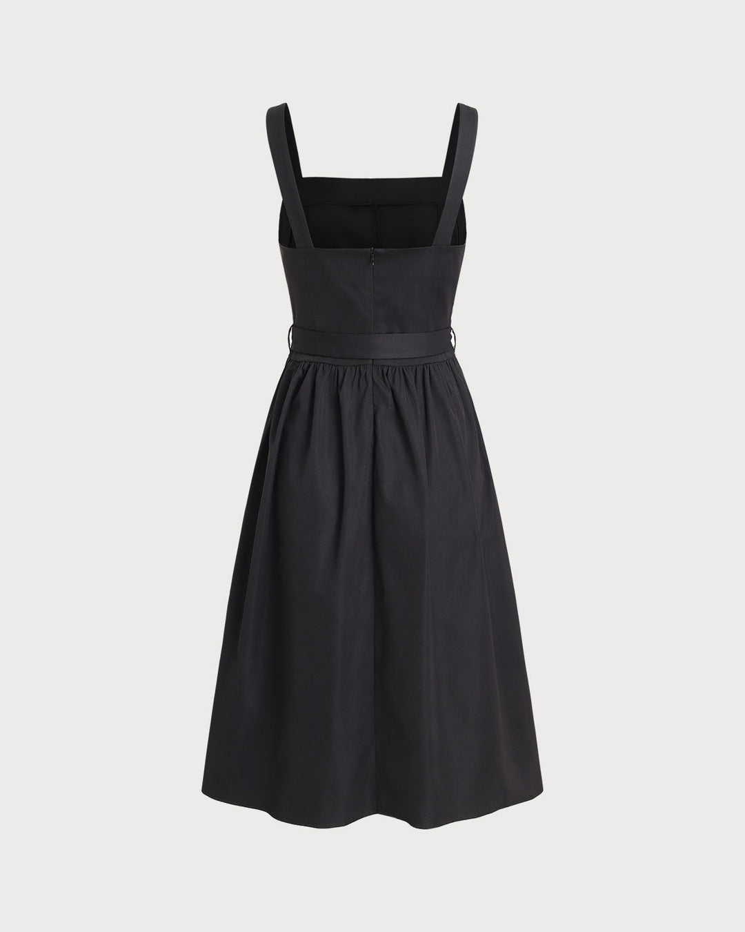 Morgan and Brooke | Black A-Line Midi Dress