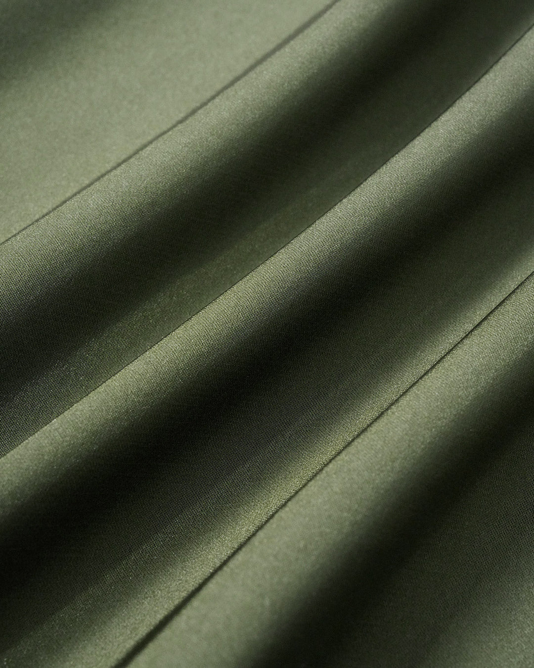 Morgan and Brooke | Satin Sleeveless Mini Dress in Green