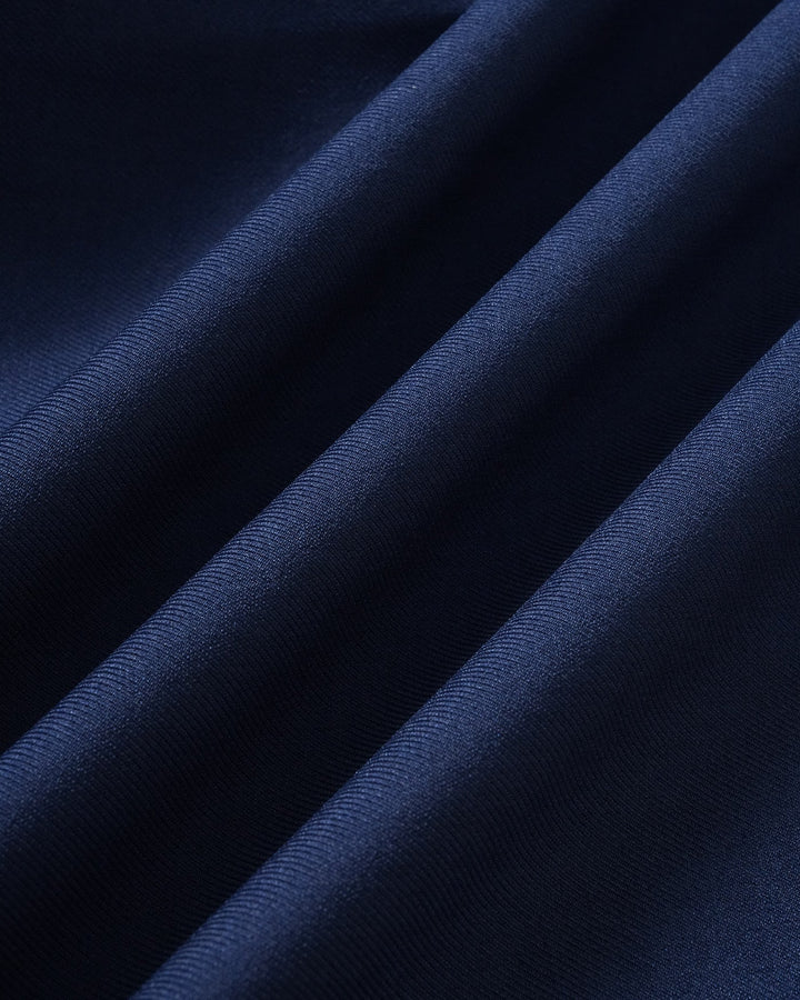 Morgan and Brooke | Navy Collar Button Mini Dress