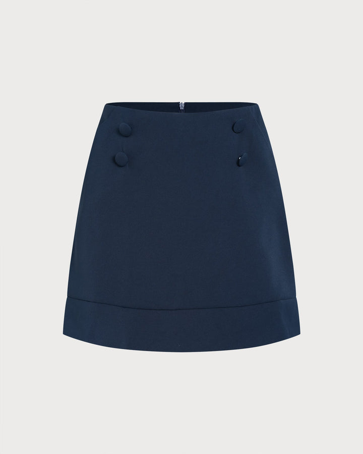 Morgan and Brooke | Navy Mini Skirt