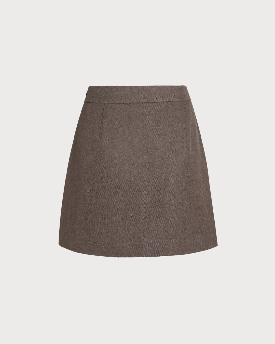 Morgan and Brooke | A-Line Mini Skirt for Women in Brown
