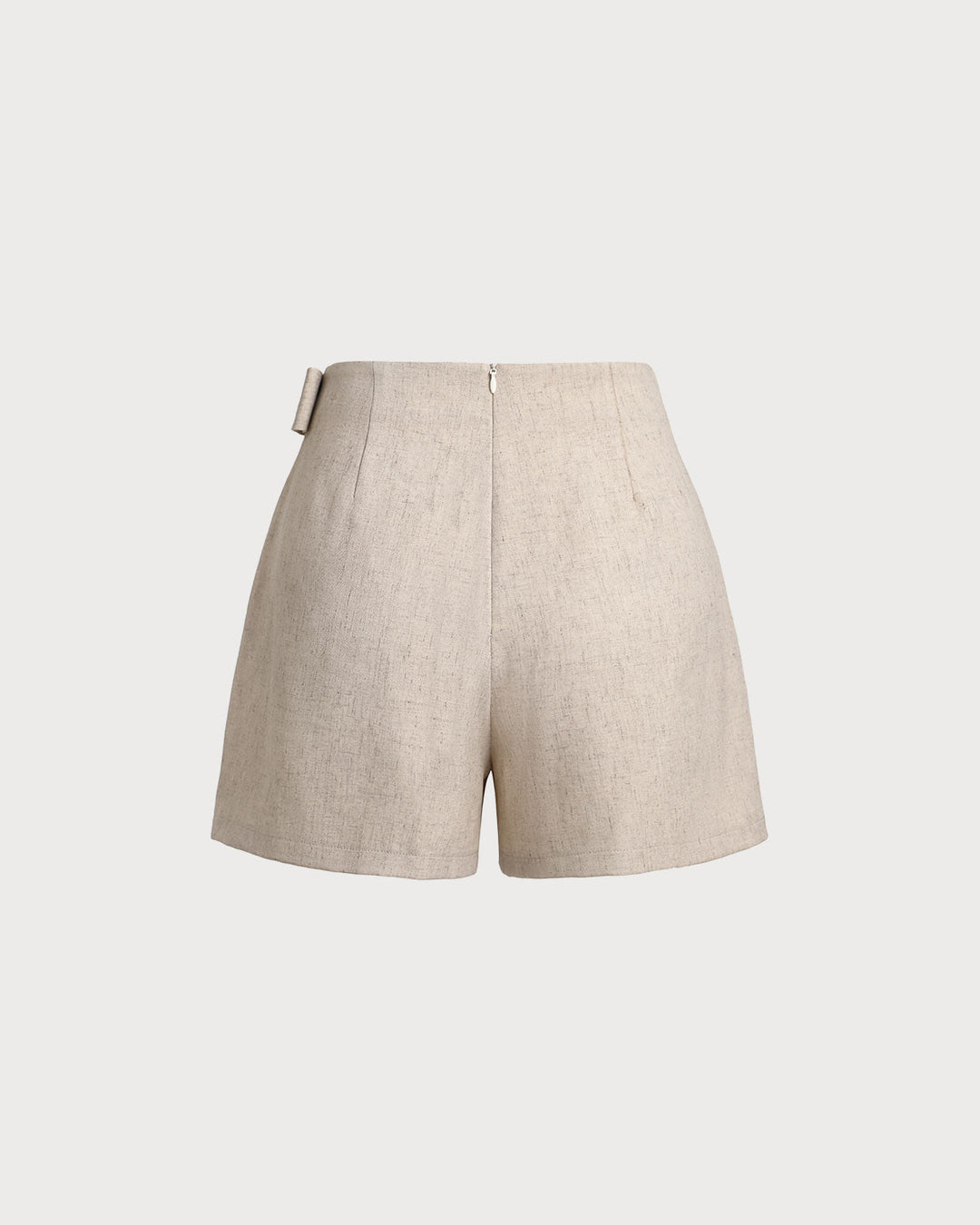 Morgan and Brooke | Khaki Ruched A-Line Skort
