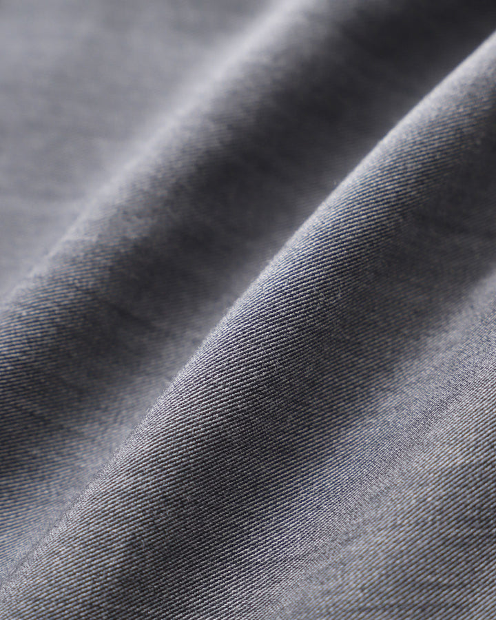 Morgan and Brooke | Grey Collared Button Tank Top