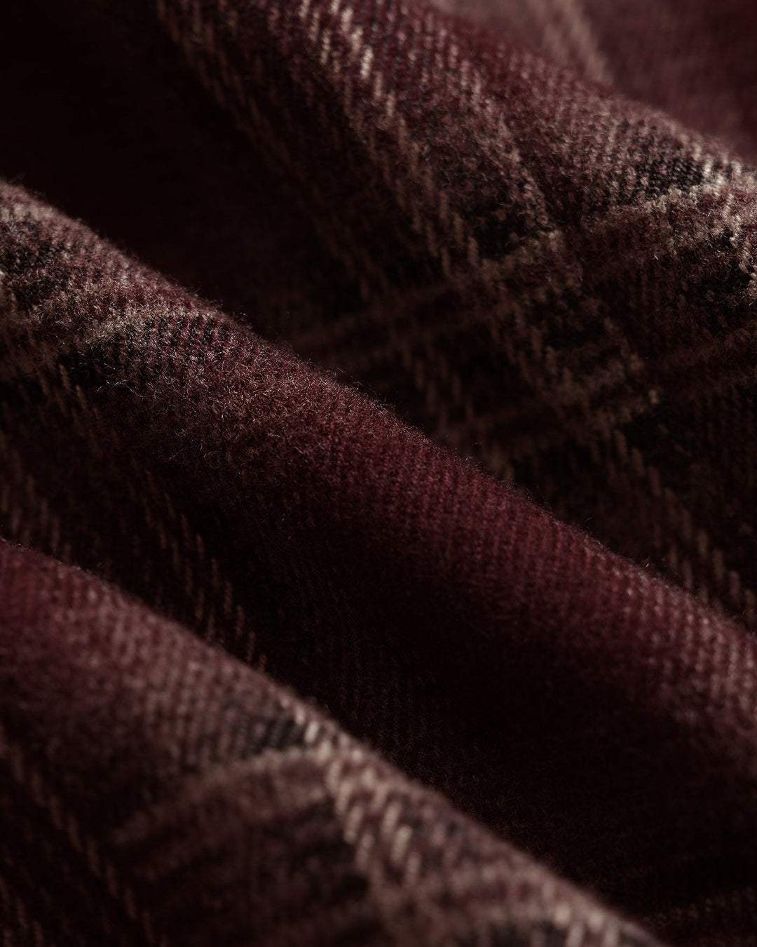 Morgan and Brooke | Wine Red Plaid Vest